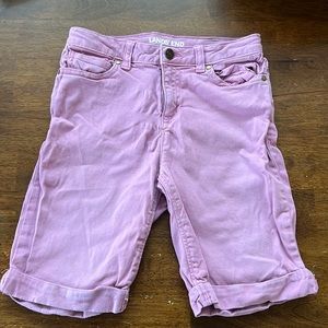 Purple Lands end shorts Girl 12